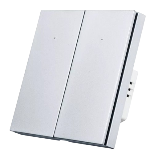 /Выключатель ROXIMO 2кл - platina